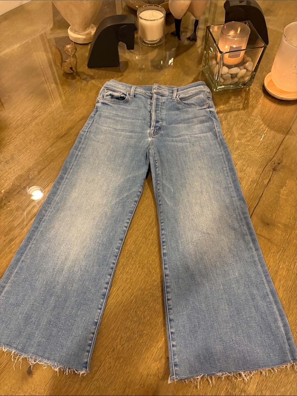 MOTHER DENIM TOMCAT ROLLER FRAY, size 31, wash A GROOVY KIND OF LOVE.